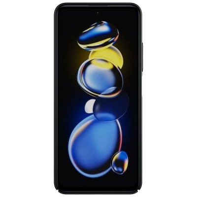 Xiaomi Poco X4 GT (Redmi Note 11T Pro, Redmi Note 11T Pro+) „Nillkin“ CamShield чёрный чехол, задняя часть с защитой камеры | Va
