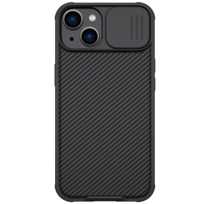 Apple iPhone 14 Plus „Nillkin“ CamShield Pro чёрный чехол с защитной крышкой для камеры | Vacins.lv