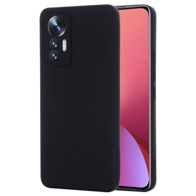 Xiaomi 12 Lite Shell (TPU) твердый силиконовый чехол - чёрный | Vacins.lv