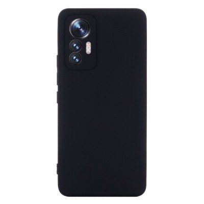 Xiaomi 12 Lite Shell (TPU) твердый силиконовый чехол - чёрный | Vacins.lv