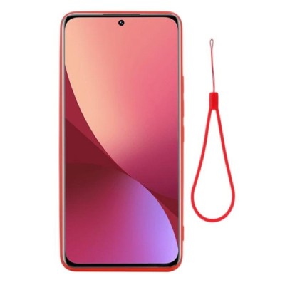 Xiaomi 12 Lite Shell (TPU) твердый силиконовый чехол - красный | Vacins.lv