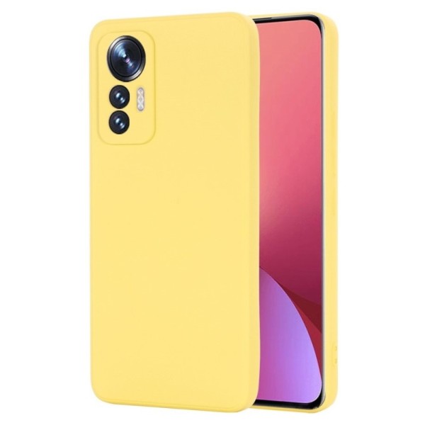Твердый силиконовый чехол (TPU) „Shell“ - жёлтый (12 Lite)