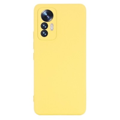 Xiaomi 12 Lite Shell (TPU) твердый силиконовый чехол - жёлтый | Vacins.lv