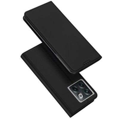 „Dux Ducis“ Skin серии OnePlus 10T чёрный кожаный чехол-книжка | Vacins.lv