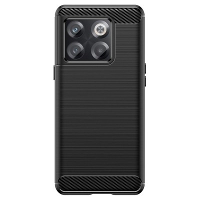 OnePlus 10T „Carbon“ твердый силиконовый чехол (TPU) - черный | Vacins.lv