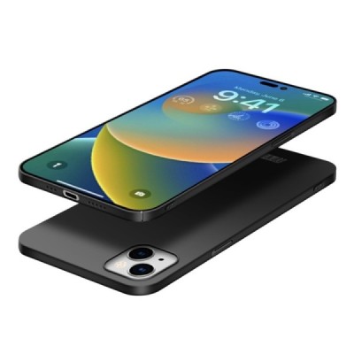Apple iPhone 14 „Mofi“ Shield melns plastmasas apvalks | vacins.lv