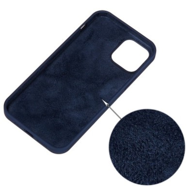 Apple iPhone 14 Shell cieta silikona (TPU) tumši zils apvalks | vacins.lv