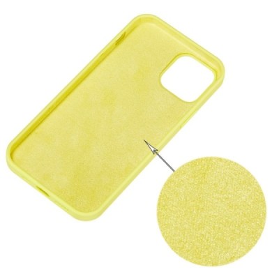 Apple iPhone 14 Plus Shell (TPU) твердый силиконовый чехол - жёлтый | Vacins.lv
