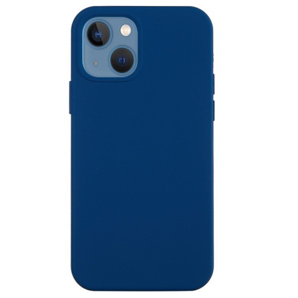 Твердый силиконовый чехол (TPU) „Shell“ - синий (iPhone 14 Plus)