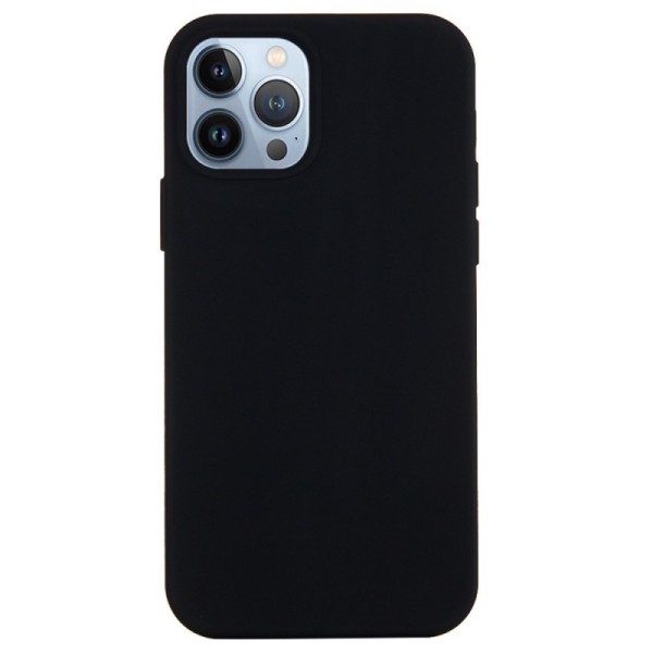 Твердый силиконовый чехол (TPU) „Shell“ - чёрный (iPhone 14 Pro Max)