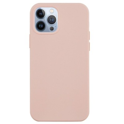 Apple iPhone 14 Pro Max Shell cieta silikona (TPU) gaiši rozs apvalks | vacins.lv