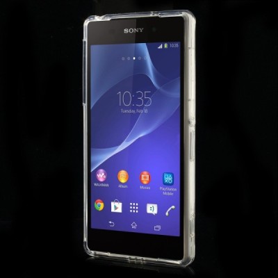 Sony Xperia Z2 dzidrs cieta silikona futrālis / Vacins.lv
