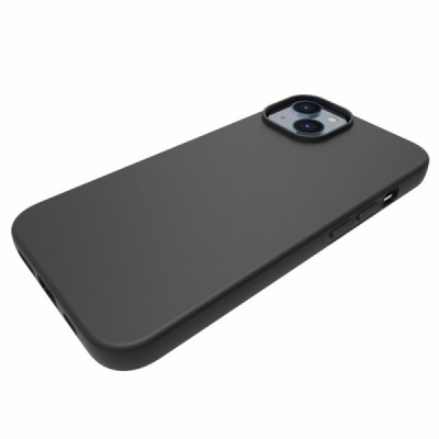 Apple iPhone 14 cieta silikona (TPU) melns apvalks | vacins.lv