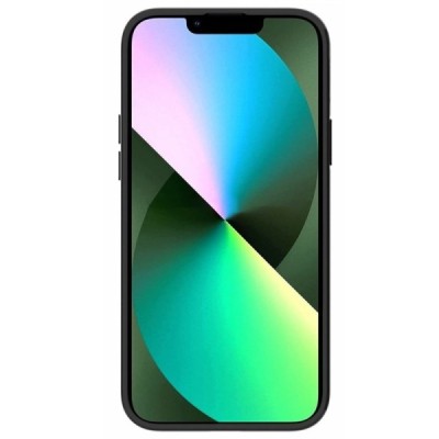 Твердый силиконовый чехол (TPU) для Apple iPhone 14 Plus - чёрный | Vacins.lv