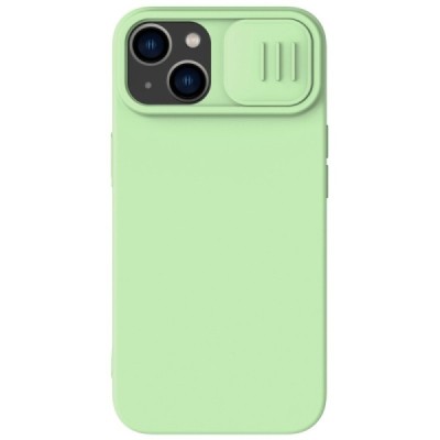 Apple iPhone 14 Plus „Nillkin“ CamShield MagSafe зелёный чехол с защитой камеры | Vacins.lv