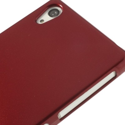 Sony Xperia Z2 Mercury sarkans cieta silikona (TPU) futrālis / Vacins.lv