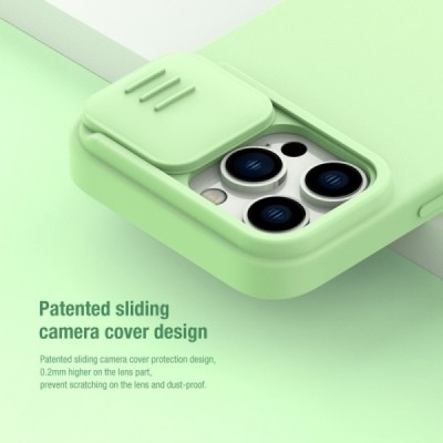 Apple iPhone 14 Pro „Nillkin“ CamShield MagSafe zaļš apvalks | Vacins.lv