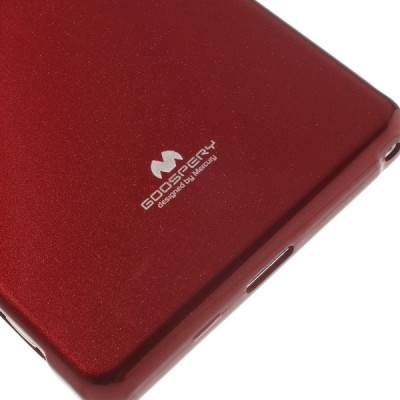 Sony Xperia Z2 Mercury sarkans cieta silikona (TPU) futrālis / Vacins.lv