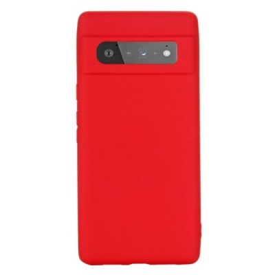 Google Pixel 6 Pro Shell (TPU) твердый силиконовый чехол - красный | Vacins.lv