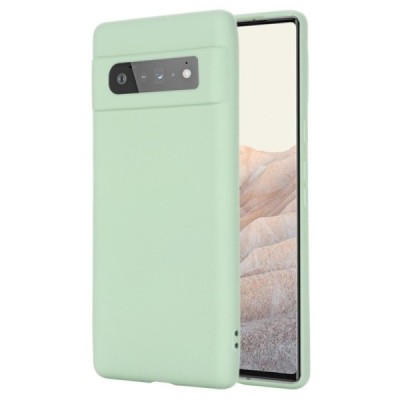 Google Pixel 6 Pro Shell (TPU) твердый силиконовый чехол - зелёный | Vacins.lv