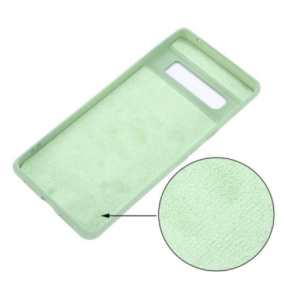 Google Pixel 6 Pro Shell cieta silikona (TPU) apvalks - zaļš | Vacins.lv