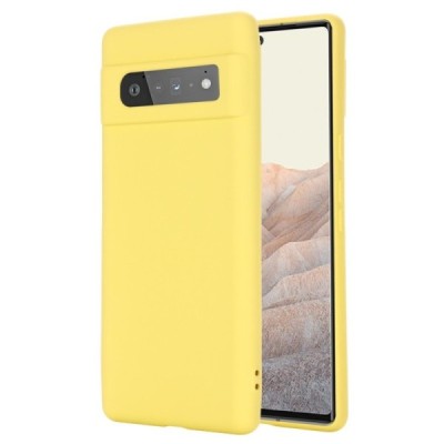 Google Pixel 6 Pro Shell (TPU) твердый силиконовый чехол - жёлтый | Vacins.lv