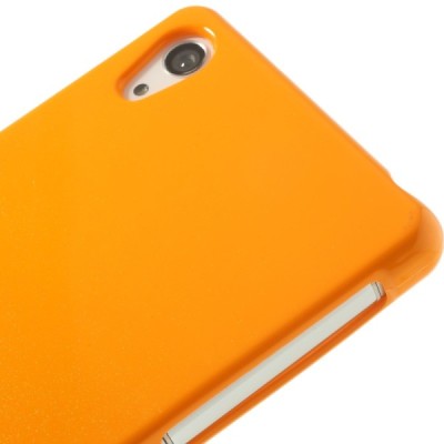 Mercury TPU kieto silikono geltonas Sony Xperia Z2 dėklas - nugarėlė / Priedai.lt