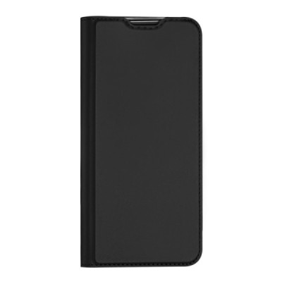 Google Pixel 6 „Dux Ducis“ Skin sērijas melns ādas atvērams maciņš | Vacins.lv
