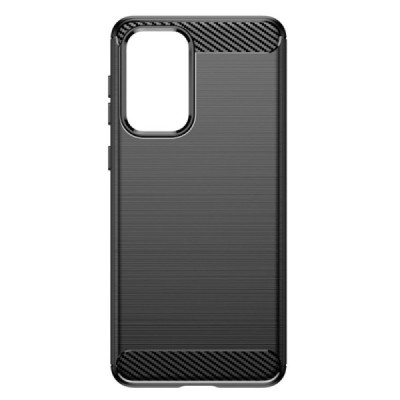 Samsung Galaxy A33 5G (SM-A336E) „Carbon“ твердый силиконовый чехол (TPU) - черный | Vacins.lv