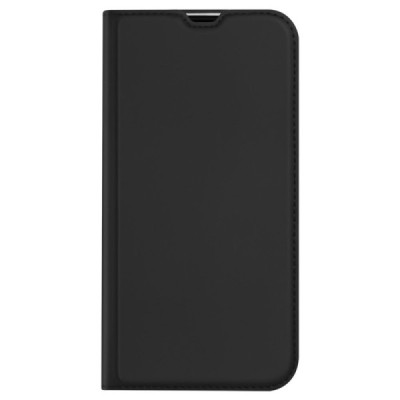 „Dux Ducis“ Skin серии Apple iPhone 14 Plus чёрный кожаный чехол-книжка | Vacins.lv