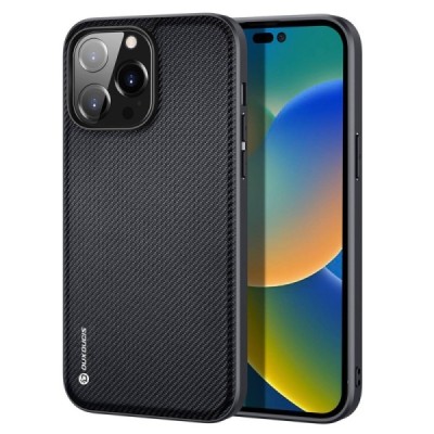 Apple iPhone 14 Pro Max „Dux Ducis“ Fino melns apvalks | vacins.lv