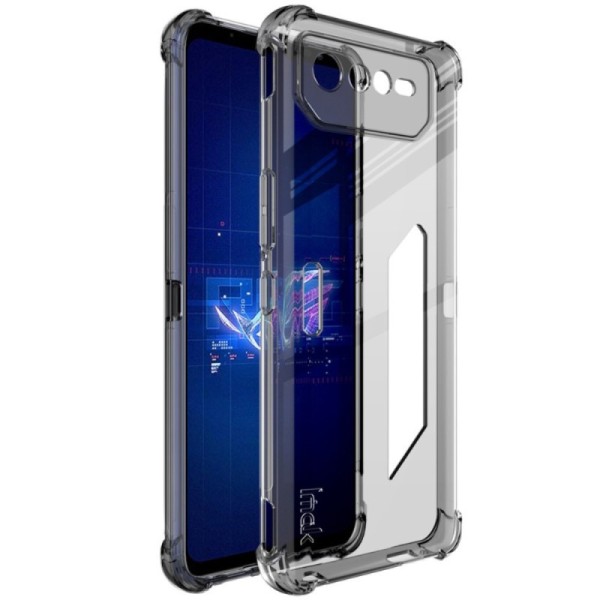 Усиленный твердый силиконовый чехол „Imak“ (TPU) - серый (Rog Phone 6 5G)