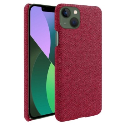 „Bi-Color“ Splicing Apple iPhone 14  красный кожаный чехол | Vacins.lv