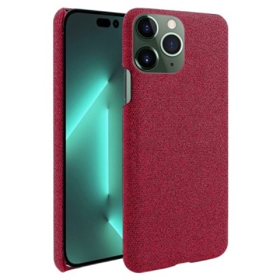 Apple iPhone 14 Pro „Bi-Color“ Splicing sarkans ādas apvalks | Vacins.lv