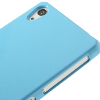 Sony Xperia Z2 Mercury gaiši zils cieta silikona (TPU) futrālis / Vacins.lv
