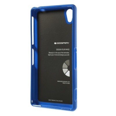 Sony Xperia Z2 Mercury tumši zils cieta silikona (TPU) futrālis / Vacins.lv