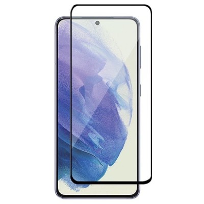 Samsung Galaxy S21 FE (Fan Edition) 5G „Guardian“ Tempered Glass melns ekrāna aizsargstikls | Vacins.lv