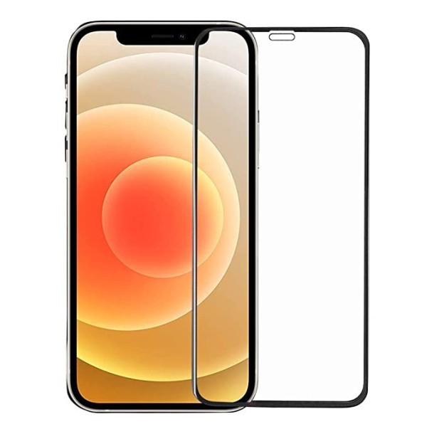 „Guardian“ Tempered Glass ekrāna aizsargstikls 0.26 mm - melns (iPhone 12 Mini)