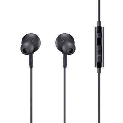 Оригинальные чёрные наушники Samsung EO-IA500 | Vacins.lv