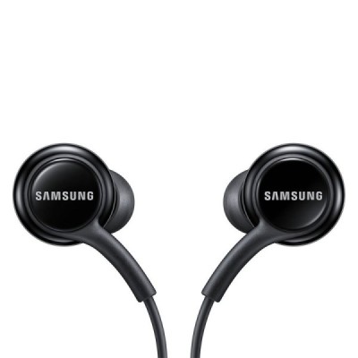 Оригинальные чёрные наушники Samsung EO-IA500 | Vacins.lv