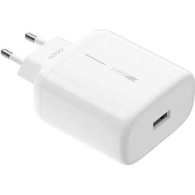 „Oppo“ SuperVooc Charger 65W VCA7GACH tīkla lādētājs - balts | Vacins.lv