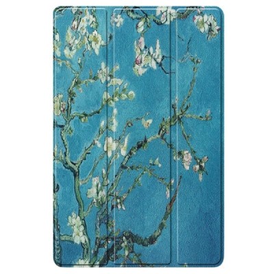 Xiaomi Pad 5 (Pad 5 Pro) „Sakura“ открываемый разноцветный кожаный чехол - книжка | Vacins.lv
