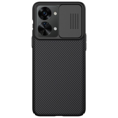 OnePlus Nord 2T 5G Nillkin CamShield melns apvalks | vacins.lv