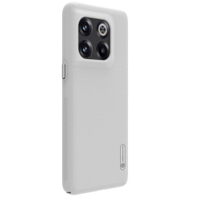 Nillkin Frosted Shield OnePlus 10T balts plastmasas futrālis | Vacins.lv