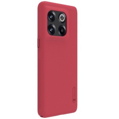 Nillkin Frosted Shield OnePlus 10T красный пластиковый чехол | Vacins.lv