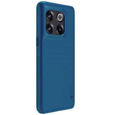 Nillkin Frosted Shield OnePlus 10T zils plastmasas futrālis | Vacins.lv