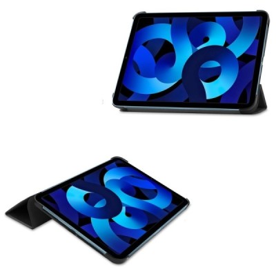 Apple iPad 10.9 (2022) atvēramais melns maciņš - vāciņš | Vacins.lv