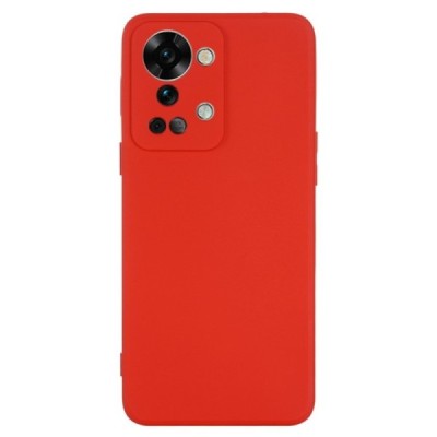 OnePlus Nord 2T 5G Shell (TPU) твердый силиконовый чехол - красный | Vacins.lv
