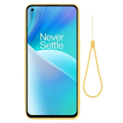 OnePlus Nord 2T 5G Shell (TPU) твердый силиконовый чехол - жёлтый | Vacins.lv