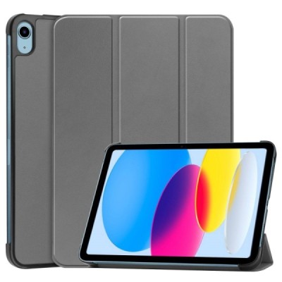 Apple iPad 11 2025, iPad 10,9 2022 atvēramais pelēks maciņš - vāciņš | Vacins.lv